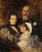 Konstantin Makovsky Volkov family France oil painting reproduction